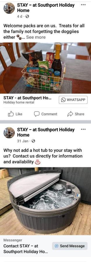 Stay - At Southport Holiday Home - Sleeps 6 Bagian luar foto
